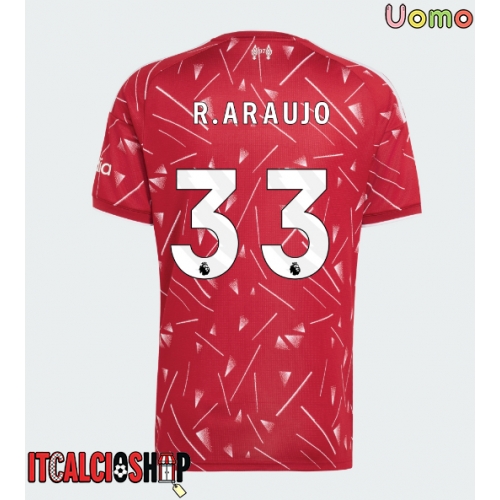 Liverpool Ronald Araujo #33 Prima Maglia 2026-27 Manica Corta